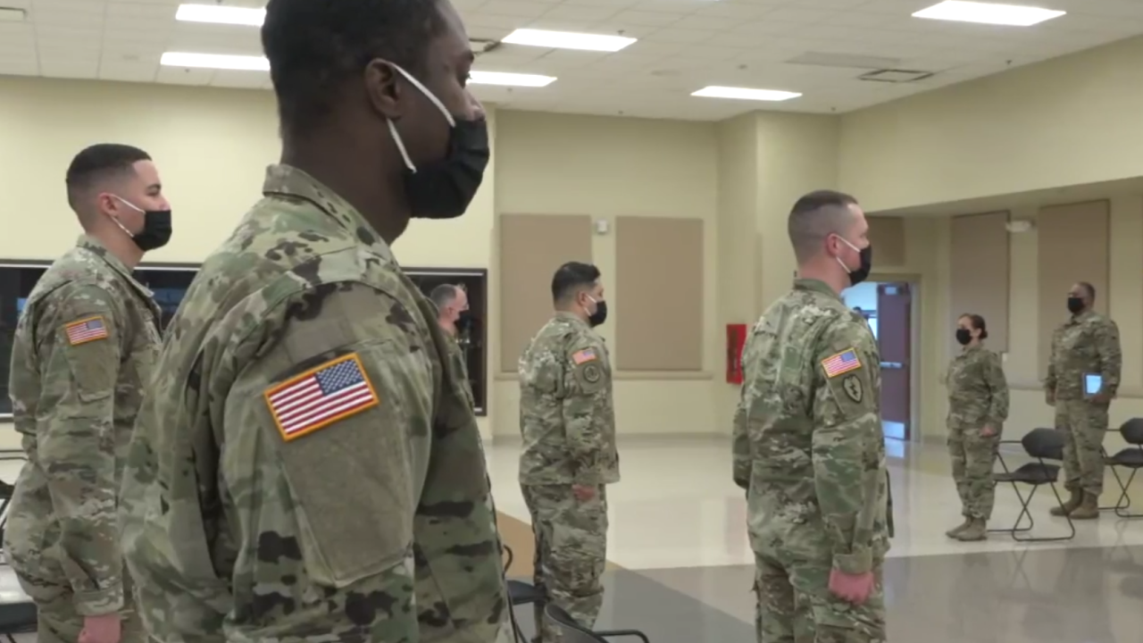 About 50 soldiers from Ohio Army National Guard deploy About 50 soldiers from Ohio Army National Guard deploy